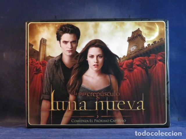 Cine: LA SAGA CREP&Uacute;SCULO LUNA NUEVA - PACK 3 DVD CAJA MET&Aacute;LICA