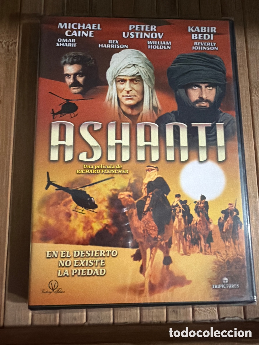 Cine: Ashanti ( Edici&oacute;n Tripictures ) DVD - Precintado -