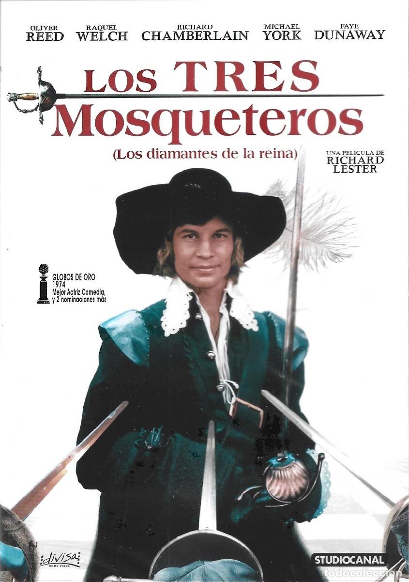 Cine: LOS TRES MOSQUETEROS RICHARD CHAMBERLAIN (PRECINTADO)