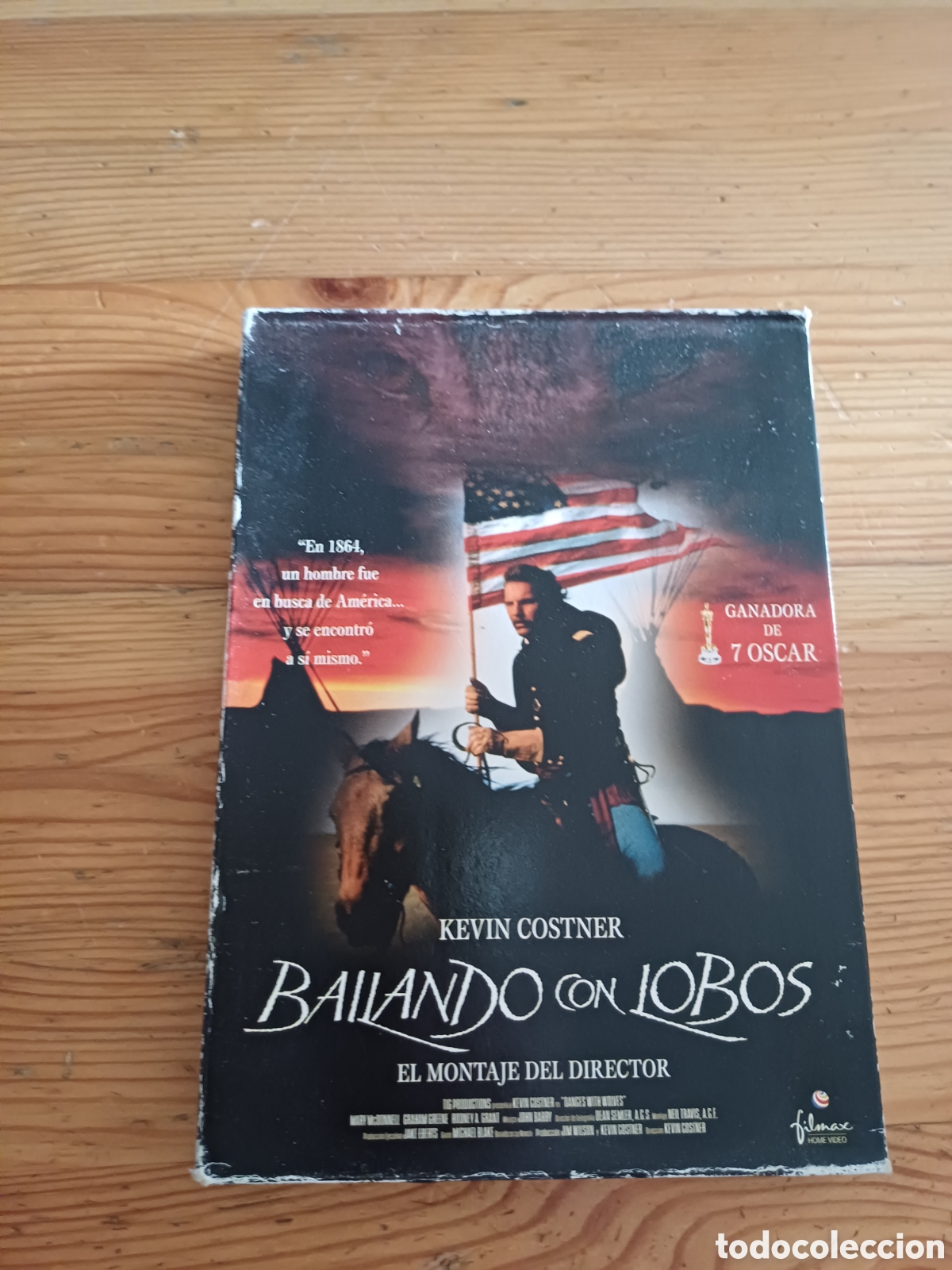 Cinema: Bailando con lobos DVD Kevin Costner 2 DVD