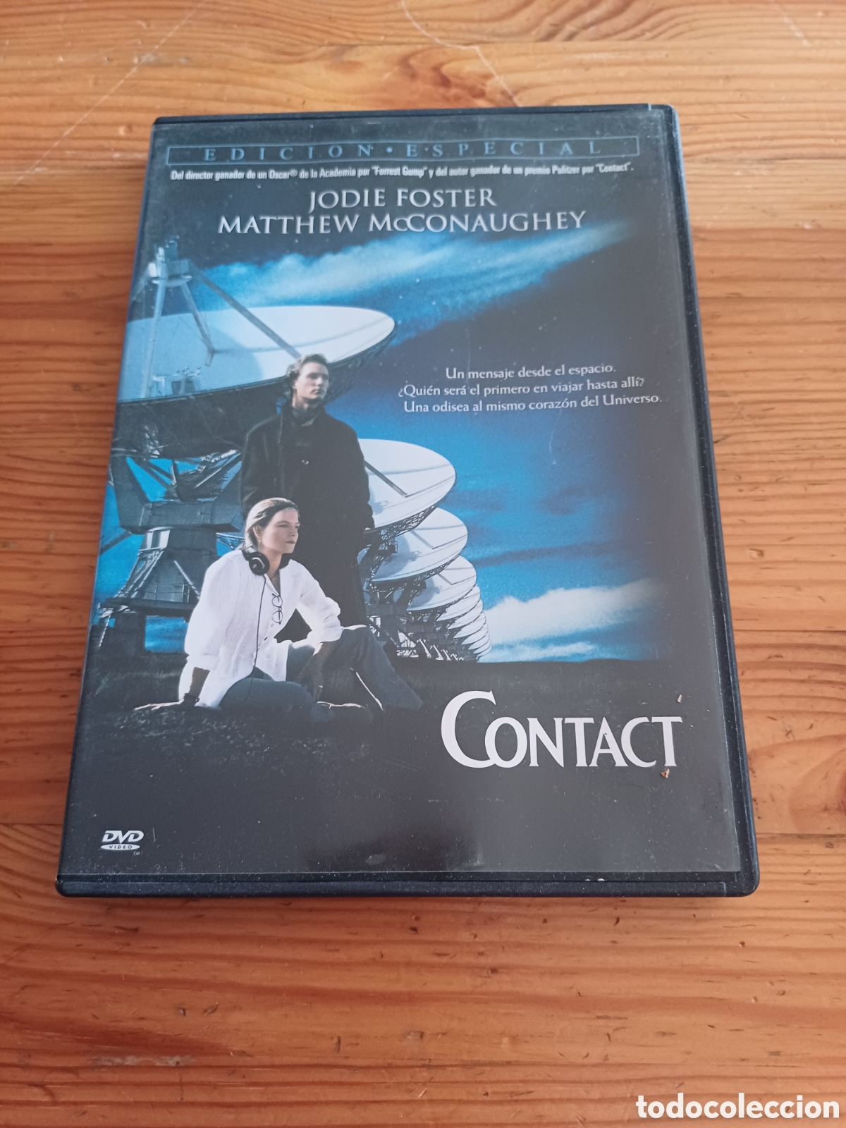 Cine: Contact Jodie Foster Matthew McConaughey DVD Edicion especial