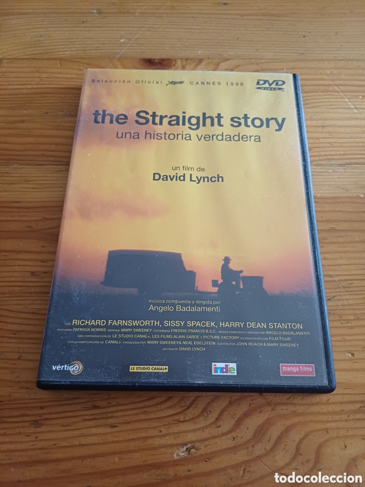 Cine: The Straight story Una historia verdadera David Lynch DVD