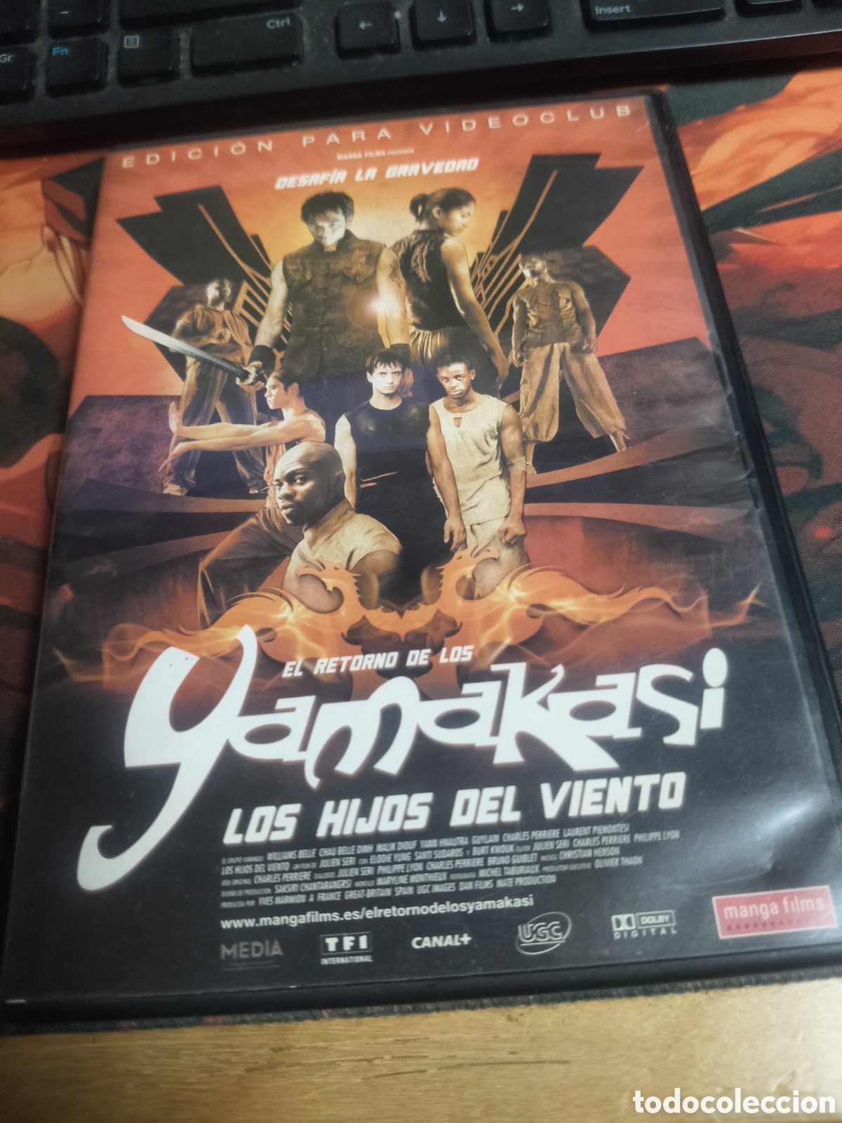Cinema: El retorno de los yamakasi los hijos del viento dvd - 245 (videoclub)