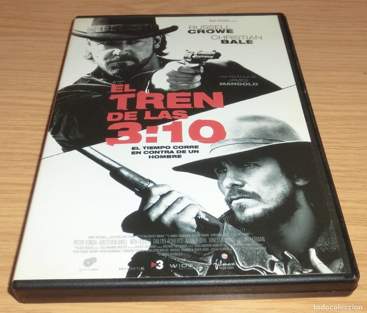 Cine: DVD EL TREN DE LAS 3:10 - RUSELL CROWE (DE COLECCIONISTA - PERFECTO ESTADO - UN SOLO USO)