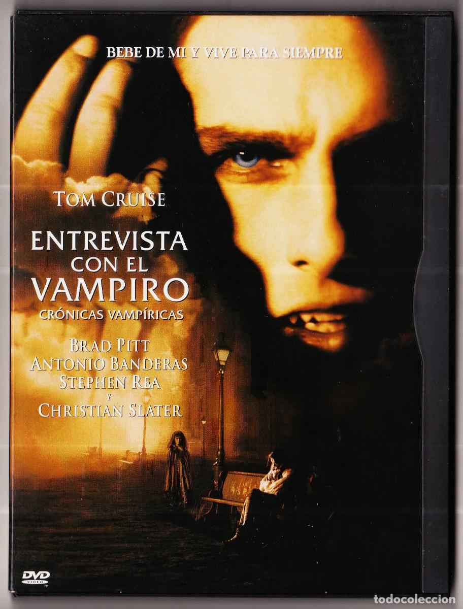Cine: ENTREVISTA CON EL VAMPIRO (1994) de Neil Jordan con Tom Cruise, Brad Pitt. DVD.