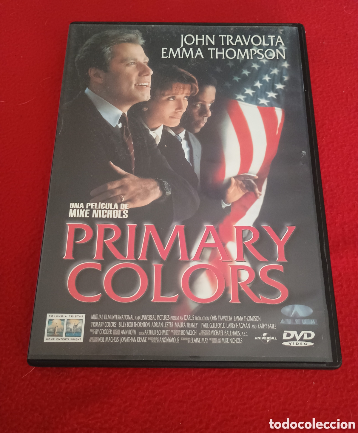 Cinema: Dvd primary colors - mike nichols John Travolta Emma Thompson