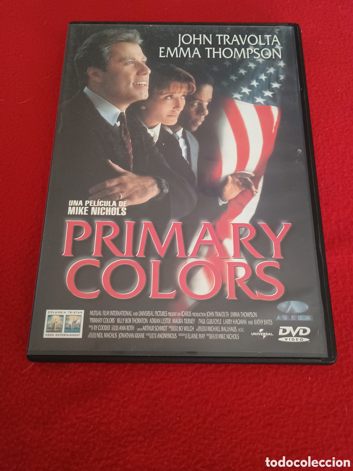 Cine: Dvd primary colors - John Travolta Emma Thompson