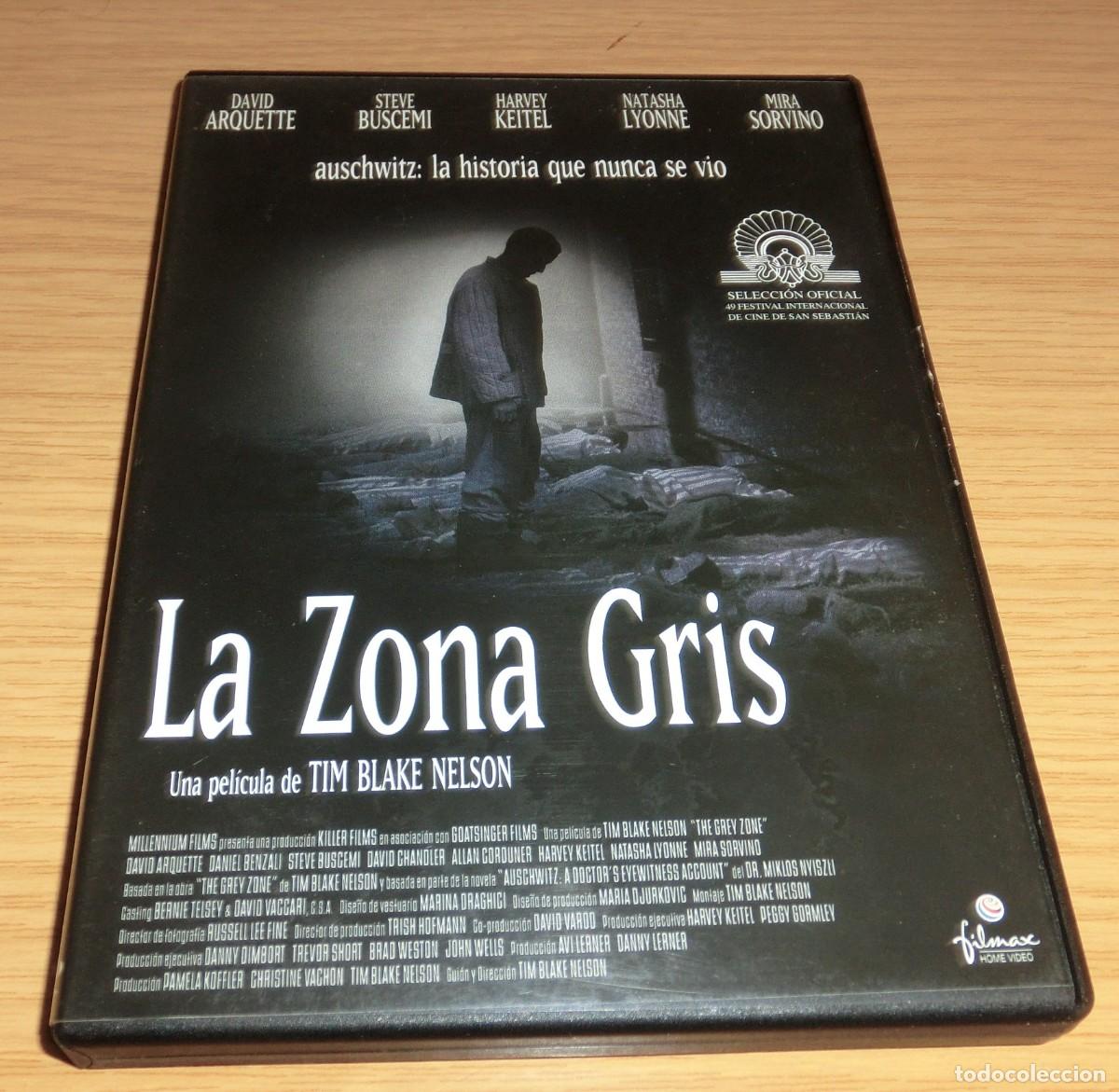Cine: DVD LA ZONA GRIS - DAVID ARQUETTE (DE COLECCIONISTA - PERFECTO ESTADO - UN SOLO USO)