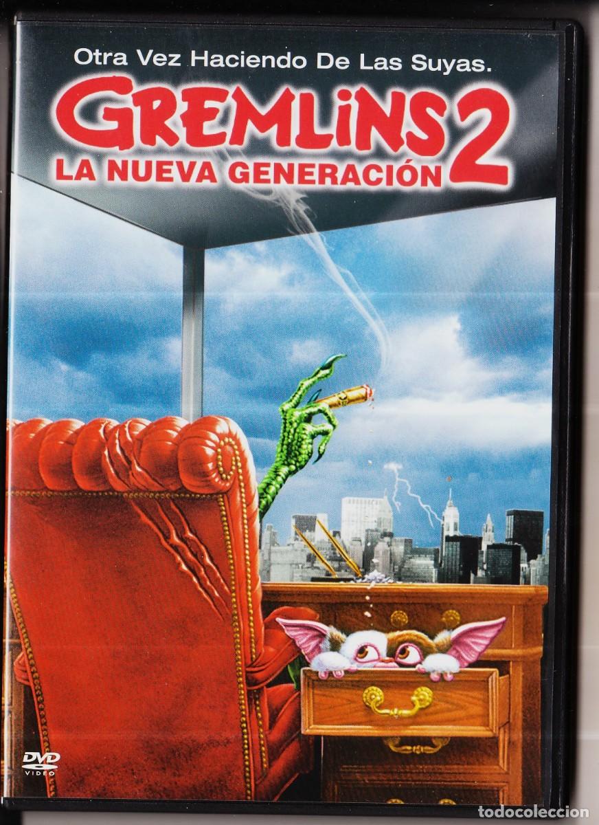 Cine: GREMLINS 2 nueva generaci&oacute;n (1990) de Joe Dante con Zach Galligan. DVD.