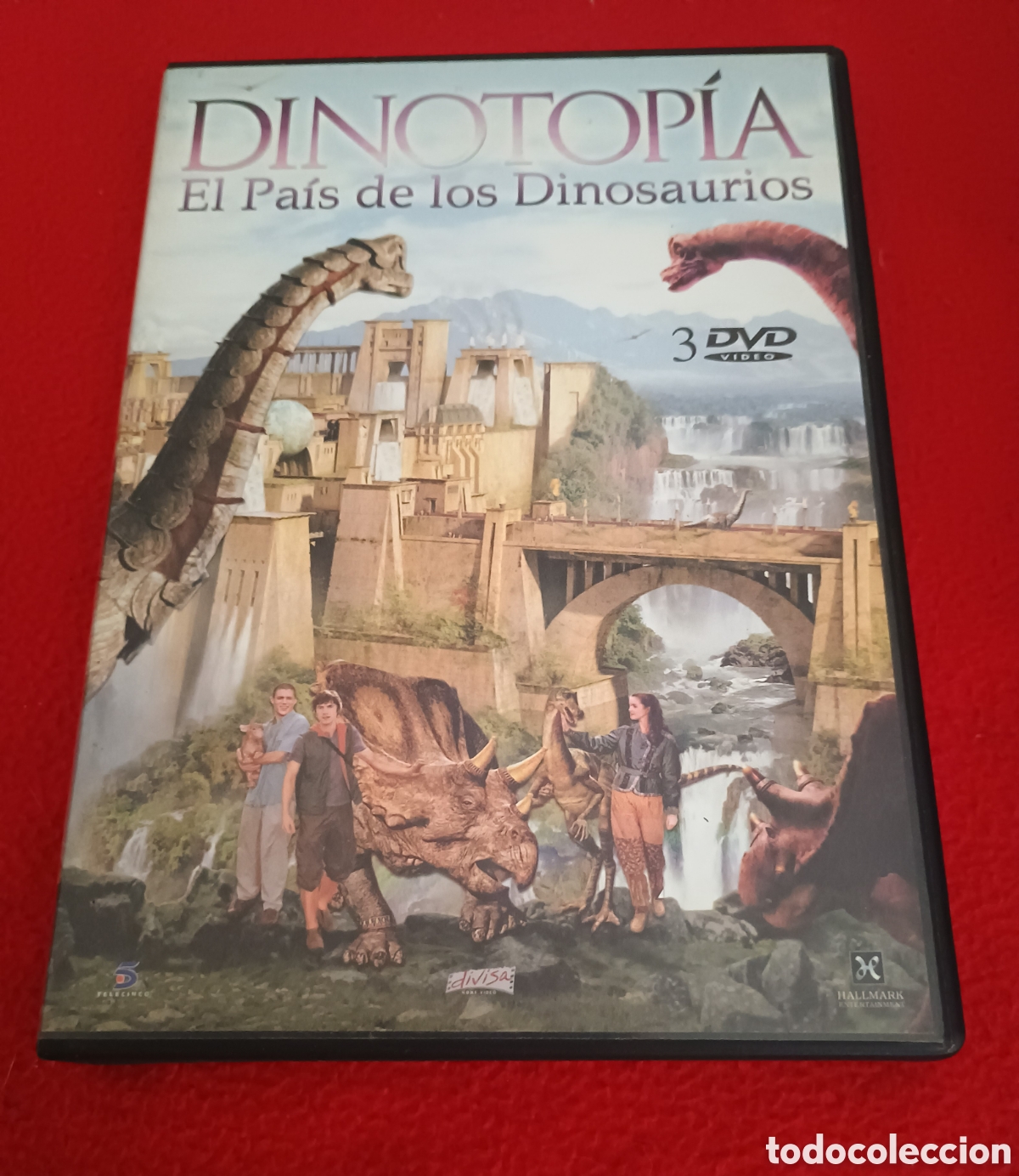 Cinema: Dvd dinotopia (3 discos) el pais de los dinosaurios - wentworth miller