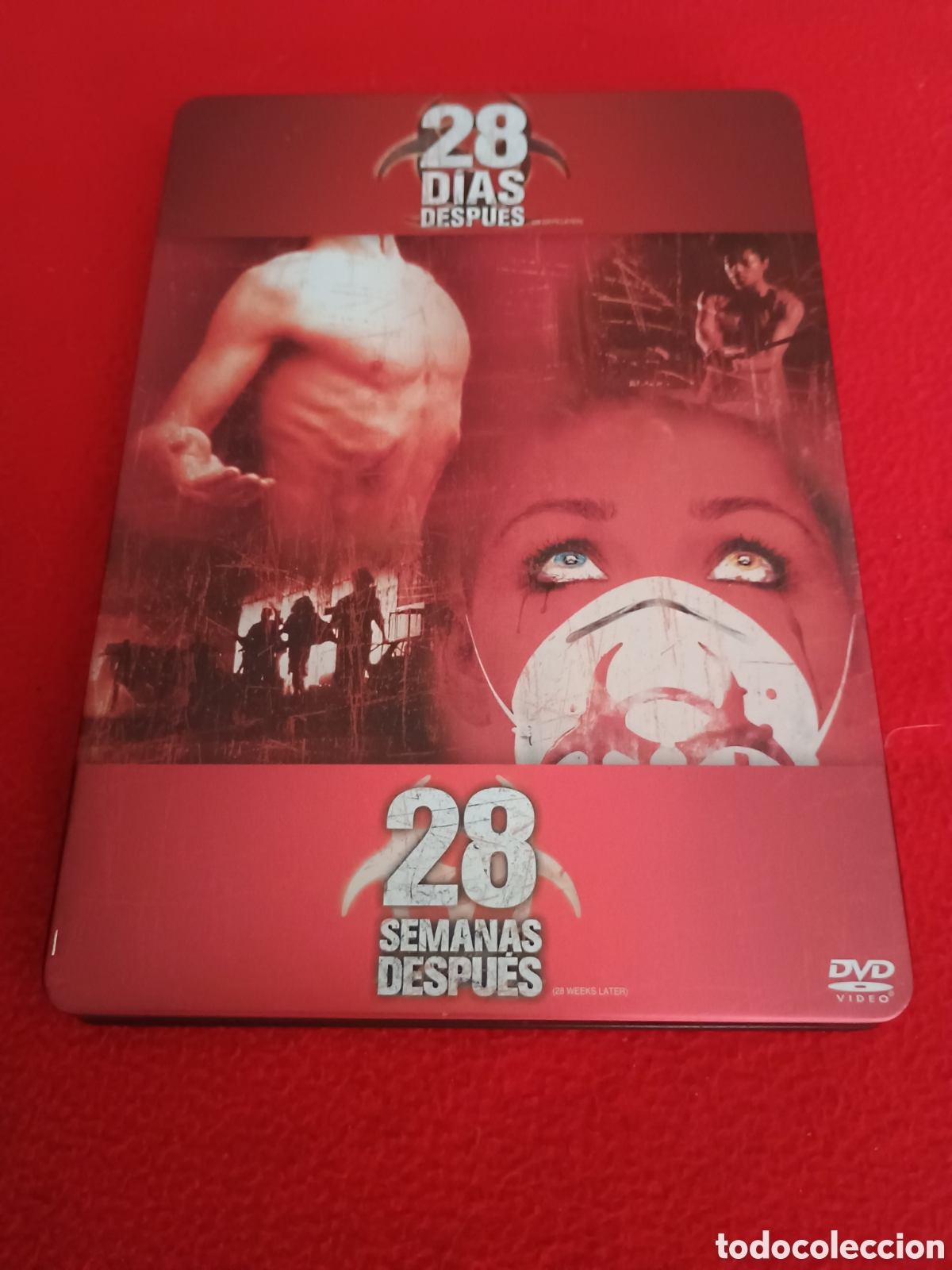 Cine: Dvd 28 d&iacute;as despu&eacute;s + 28 semanas (edici&oacute;n met&aacute;lica) Danny boyle cillian Murphy