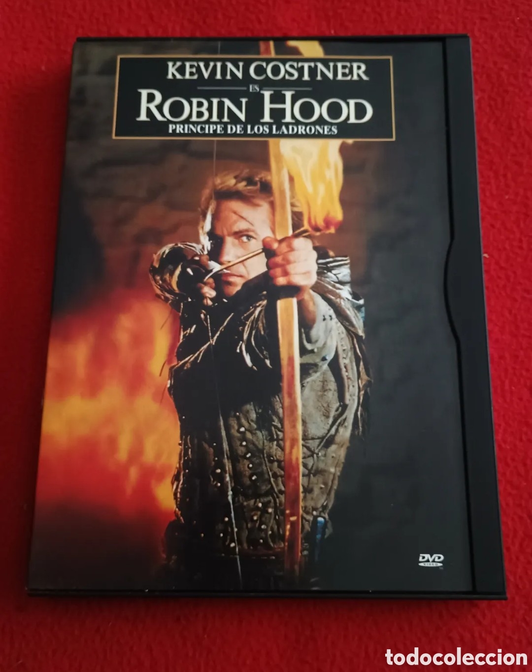 Cine: Dvd Robin hood pr&iacute;ncipe de los ladrones - Kevin costner Morgan freeman sean connery Alan rickman