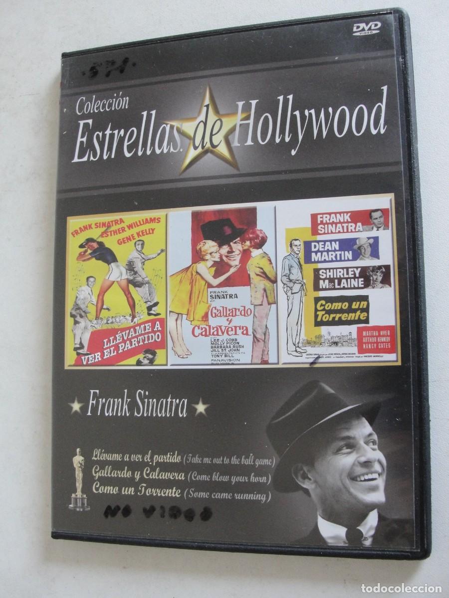 Cine: FRANK SINATRA / GALLARDO Y CALAVERA ( 1963 ) - COMO UN TORRENTE ( 1958 ) + LLEVAME A VER EL PARTIDO