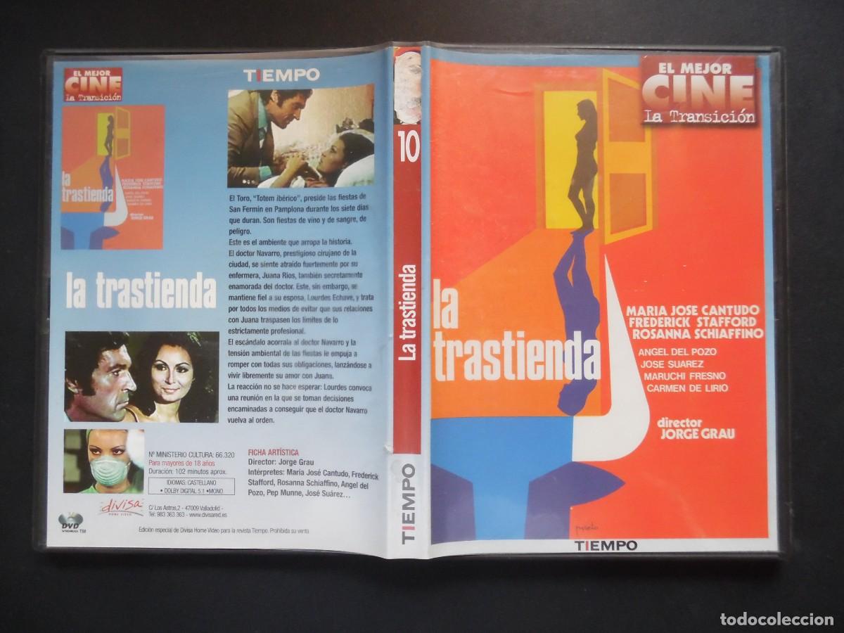 Cine: La Trastienda, de Jorge Grau con Mar&iacute;a Jos&eacute; Cantudo, Frederick Stafford, Rosanna Schiaffino