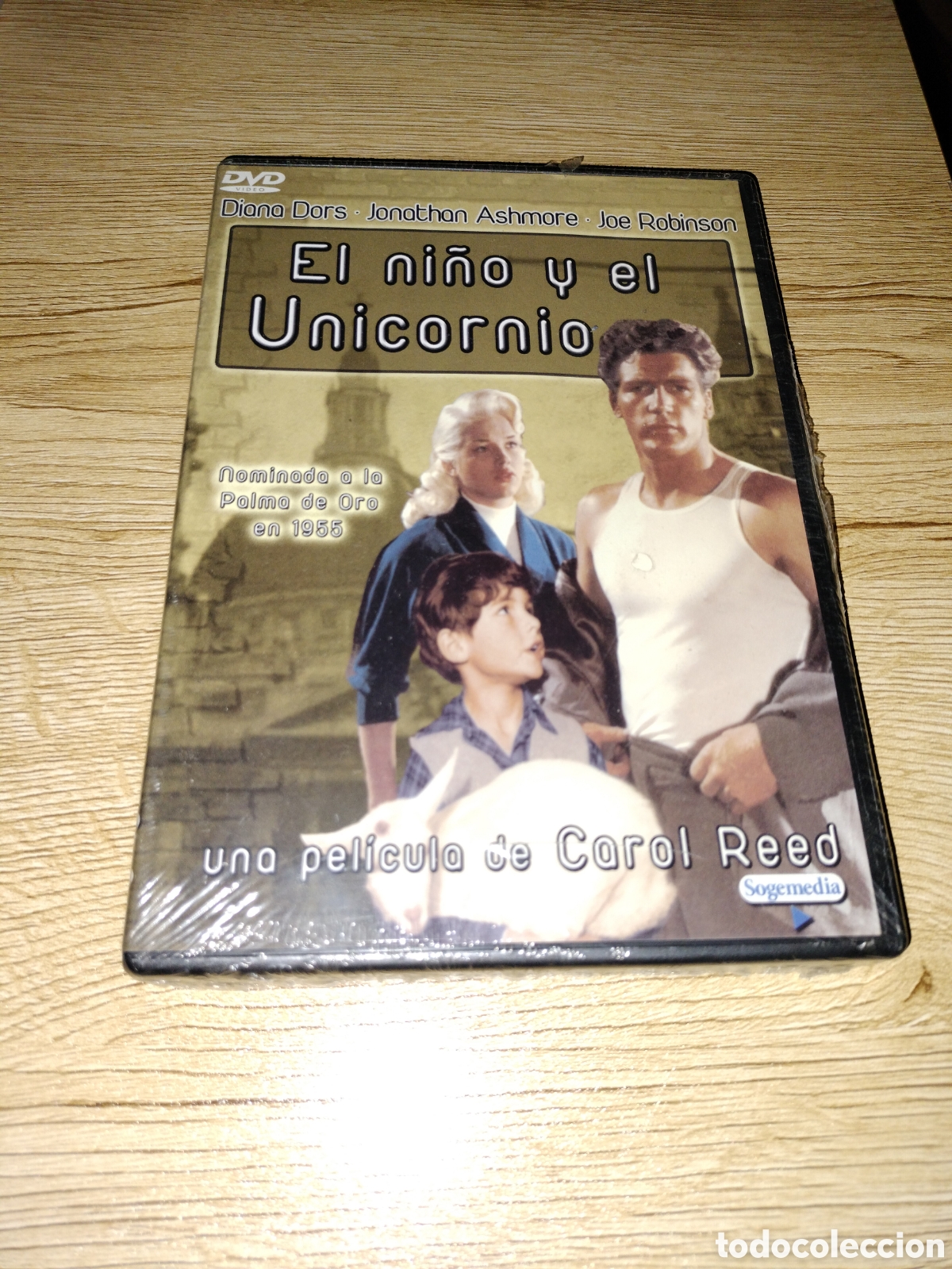 Cine: DVD el ni&ntilde;o y el unicornio CAROL REED NUEVA PRECINTADA