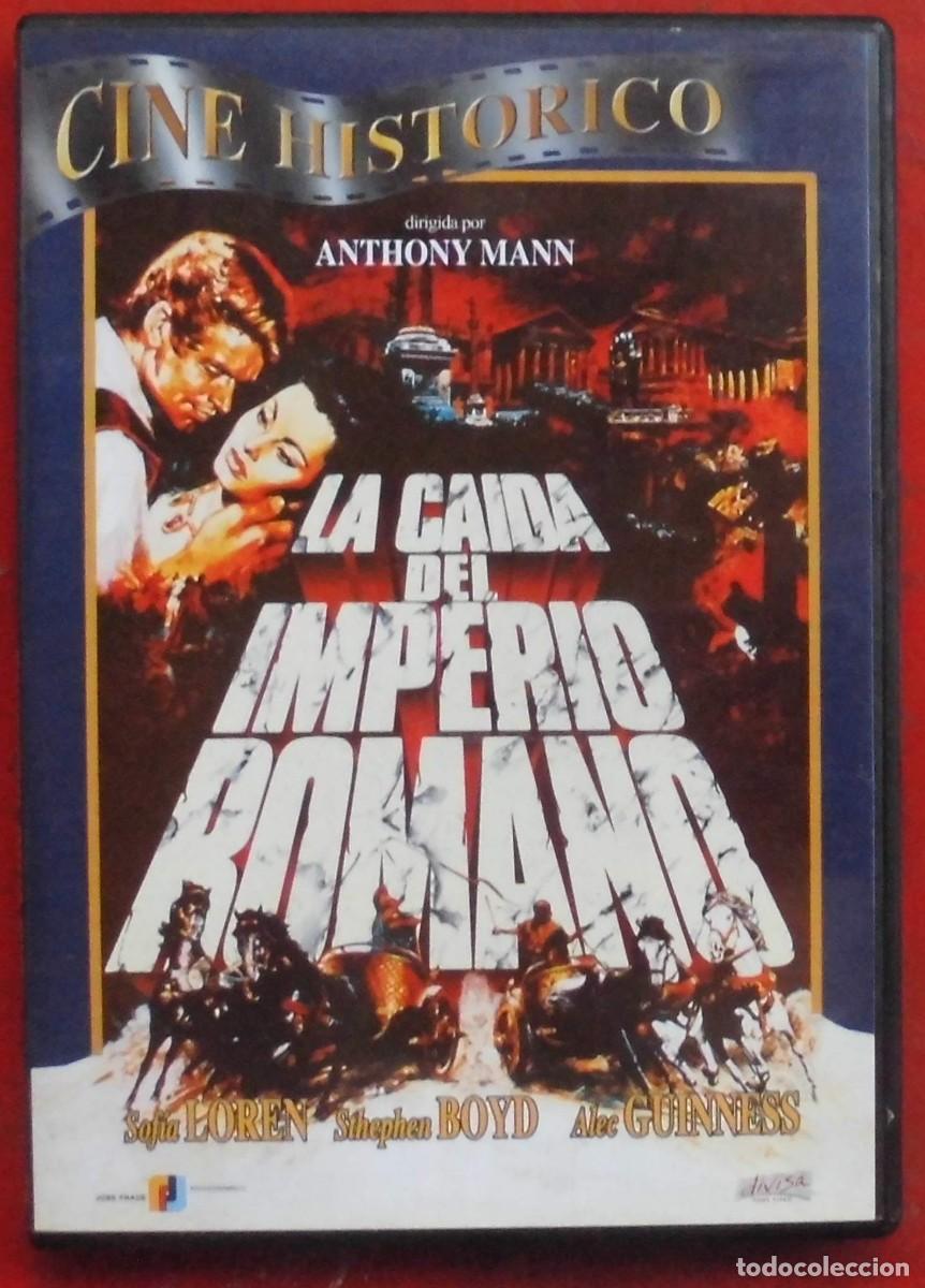 Cine: LA CA&Iacute;DA DEL IMPERIO ROMANO. DVD EN BUEN ESTADO