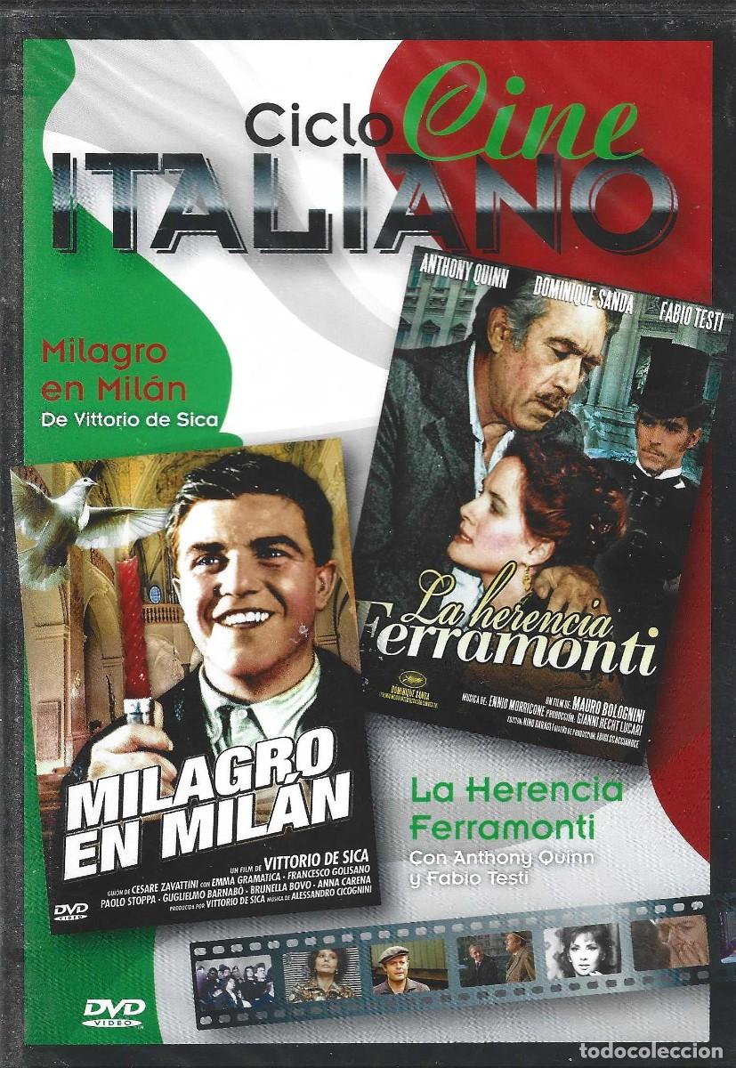 Cinema: MILAGRO EN MILA&Aacute;N & LA HERENCIA FERROMONTI (PRECINTADO)