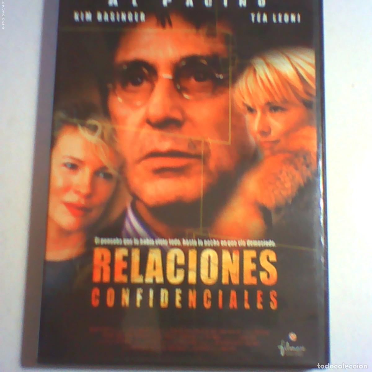 Cine: dvd relaciones confidenciales. al pacino. kim basinger. tea leoni. 101 min (seminueva)