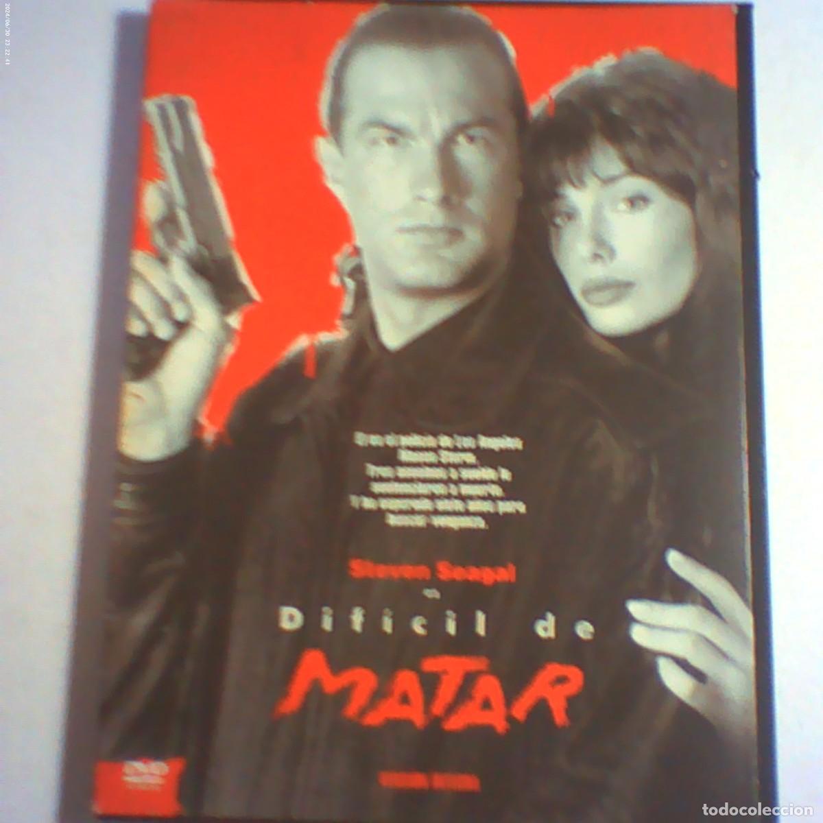 Cine: dvd dif&iacute;cil de matar. steven seagal. 92 min (seminuevo)