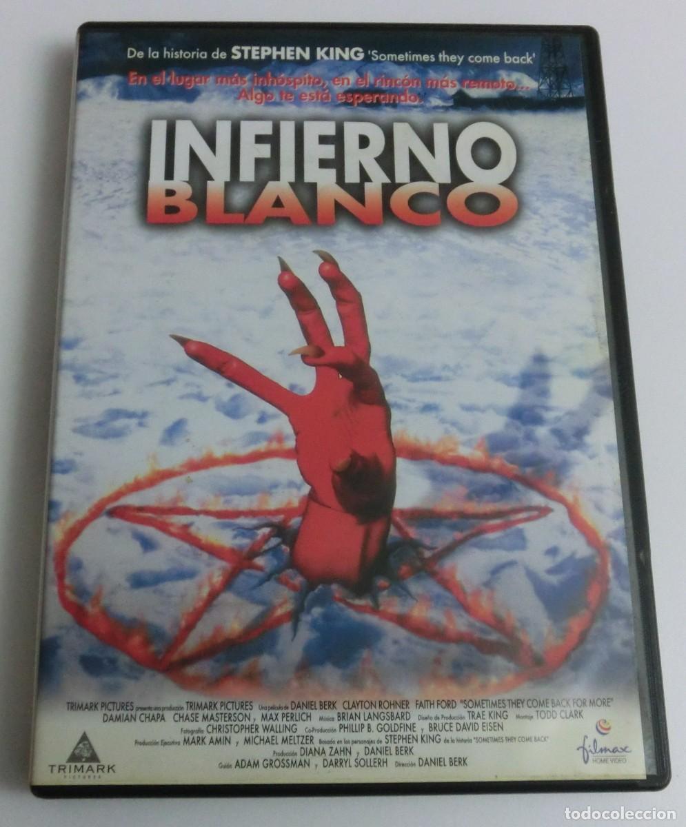 Cine: DVD INFIERNO BLANCO [STEPHEN KING] (DE COLECCIONISTA - PERFECTO ESTADO - UN SOLO USO)