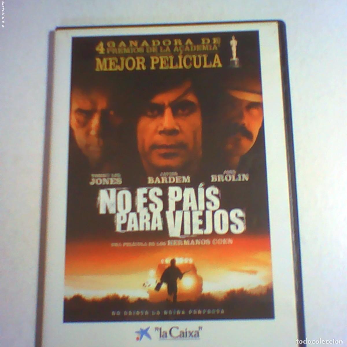 Cine: dvd no es pa&iacute;s para viejos. javier bardem. 117 min caja fina (seminuevo)