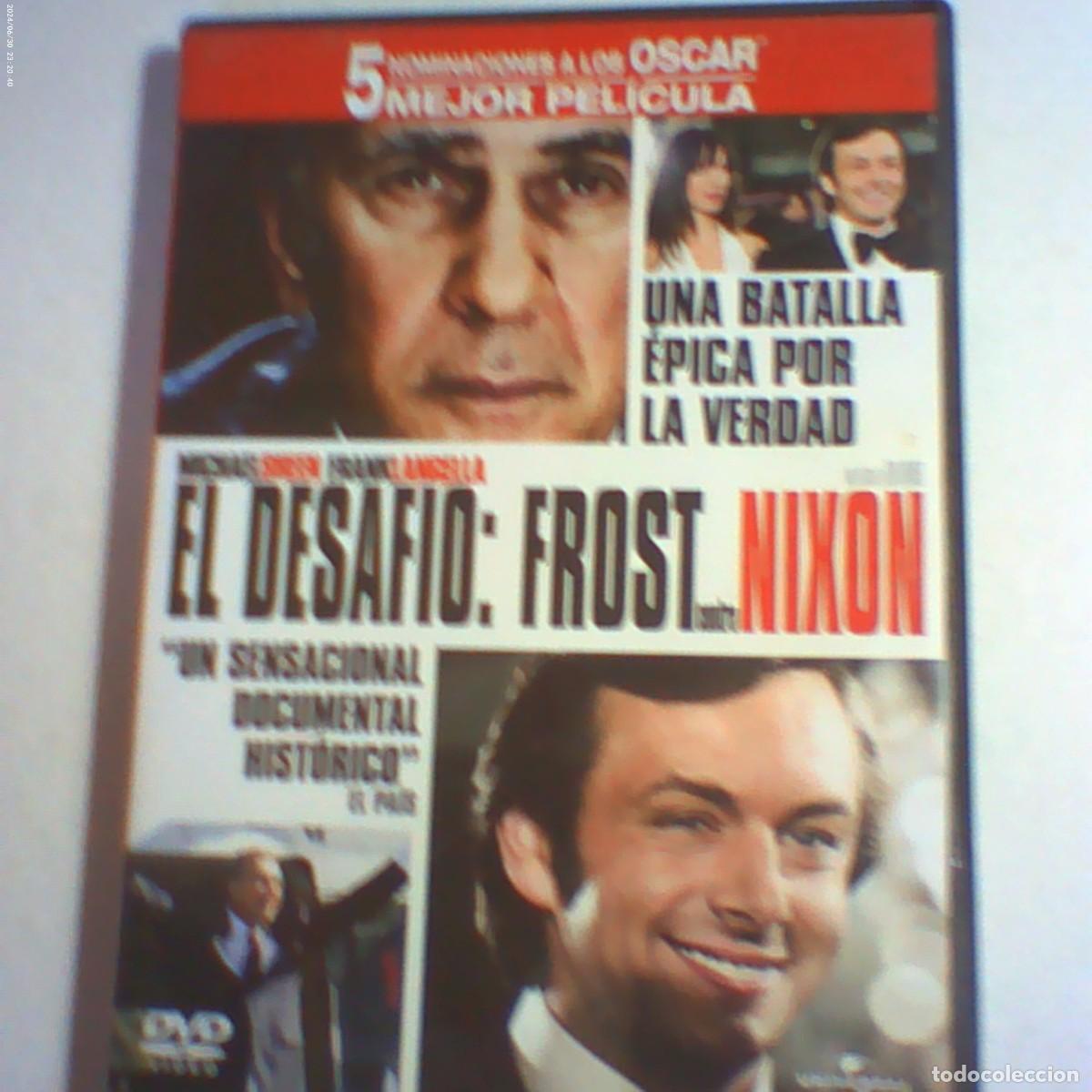 Cine: dvd el desf&iacute;o: frost contra nixon. 116 min (seminuevo)