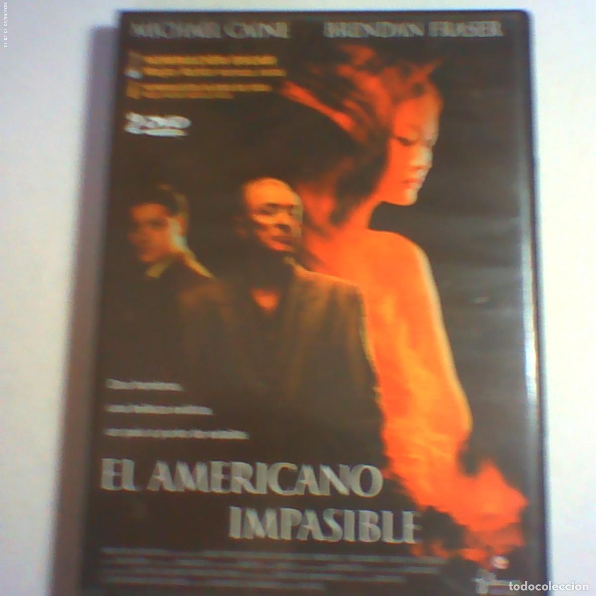 Cine: dvd 2 discos el americano impasible. michael caine. 103 min con libreto (seminuevo)