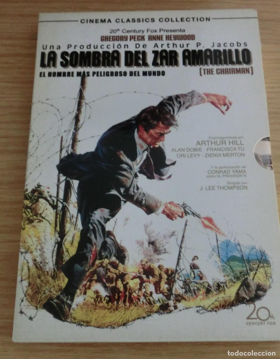 Cine: DVD LA SOMBRA DEL ZAR AMARILLO - GREGORY PECK (DE COLECCIONISTA - PERFECTO ESTADO - UN SOLO USO)
