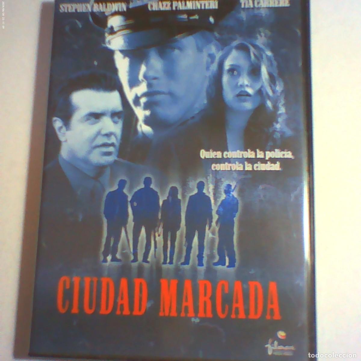 Cine: dvd ciudad marcada. stephen baldwin. 93 min (seminueva)
