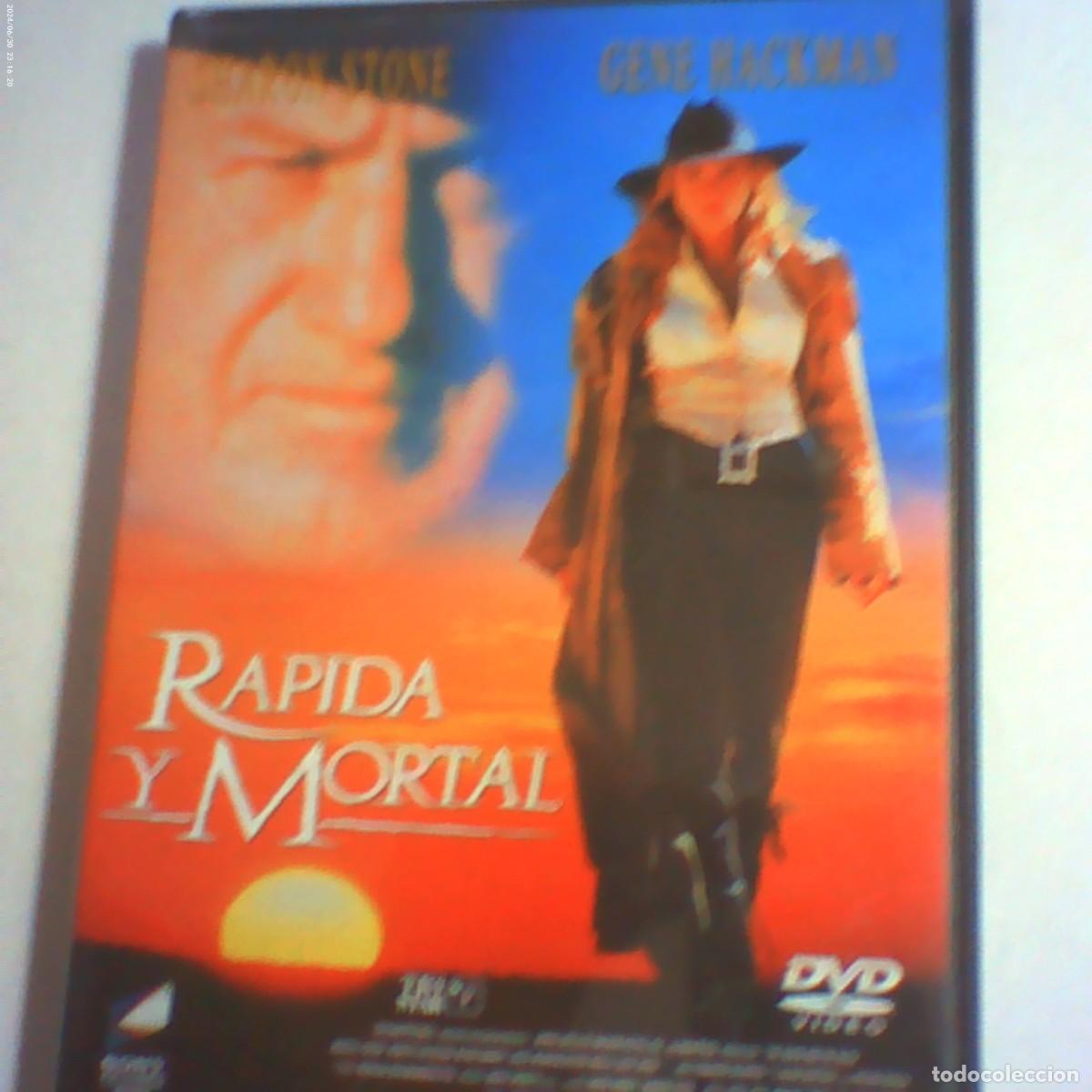 Cinema: dvd r&aacute;pida y mortal. sharon stone. gene hackman. 105 min (seminueva)