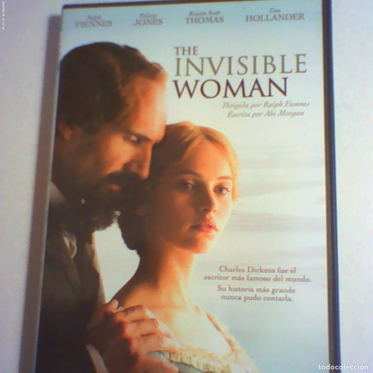 Cine: dvd the invisible woman. ralph fiennes. felicity jones. 107 min (seminueva)