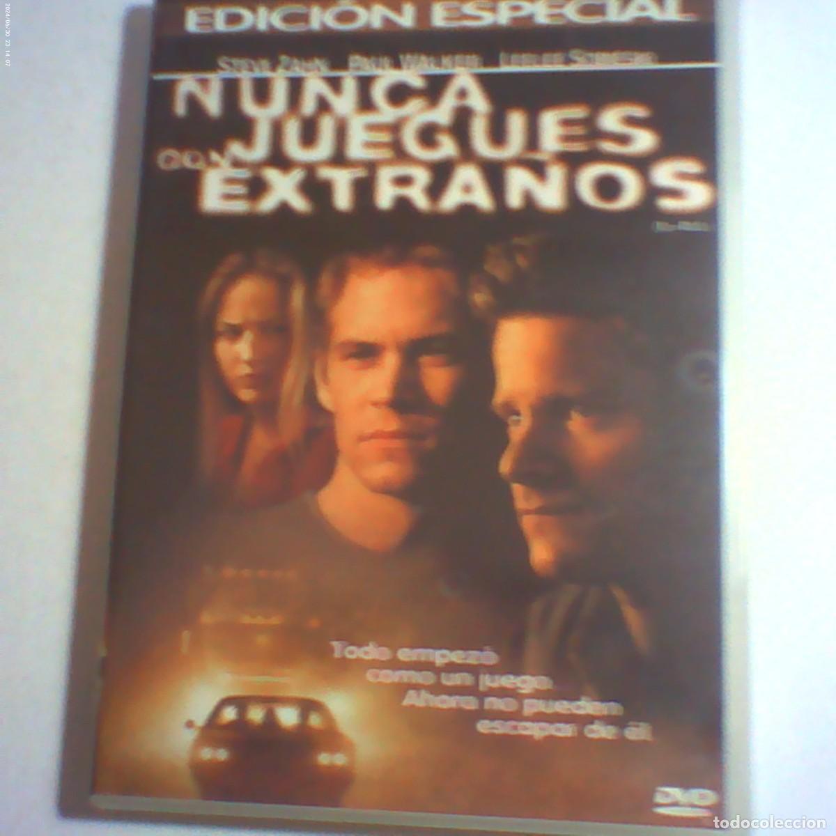 Cine: dvd nunca juegues con extra&ntilde;os. 94 min (seminuevo)