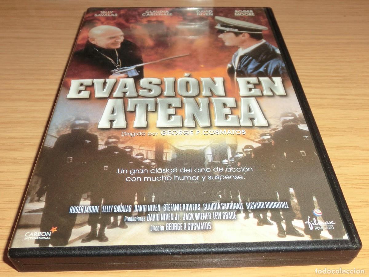 Cine: DVD EVASION EN ATENEA - TELLY SAVALAS (DE COLECCIONISTA - PERFECTO ESTADO - UN SOLO USO)