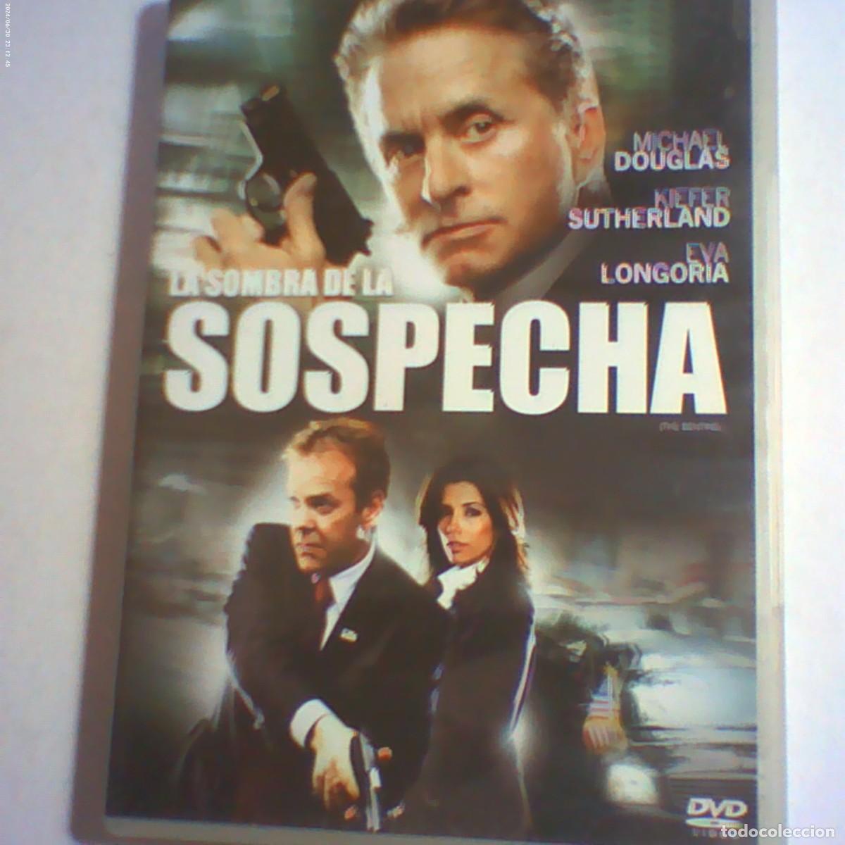 Cine: dvd la sombra de la sospecha. michael douglas. eva longoria. 104 min (seminueva)