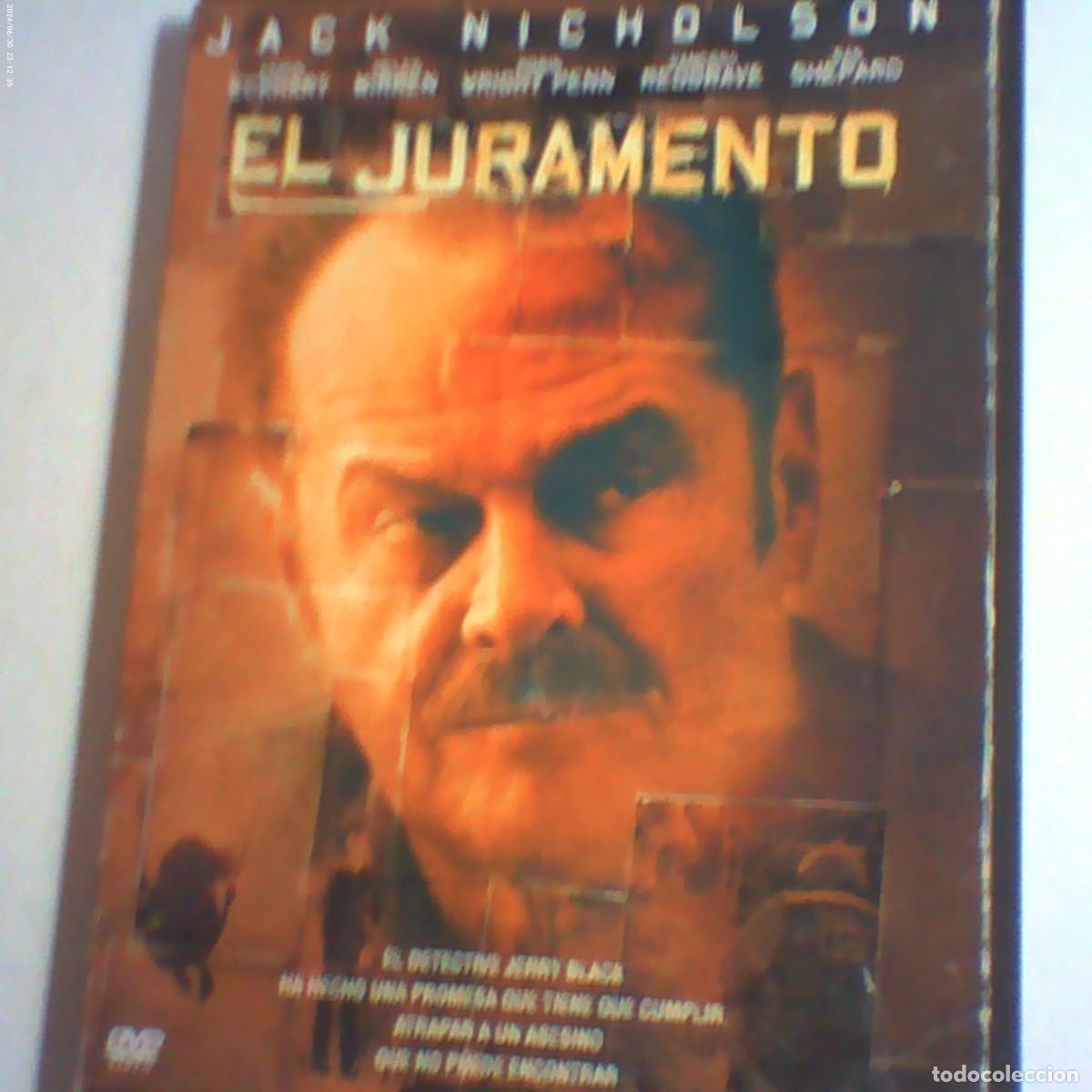 Cine: dvd el juramento. jack nicholson. 119 min (seminueva)