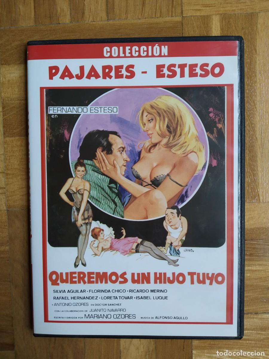 Cine: PELICULA DVD QUEREMOS UN HIJO TUYO FERNANDO ESTESO ANTONIO OZORES JUANITO NAVARRO MARIANO OZORES