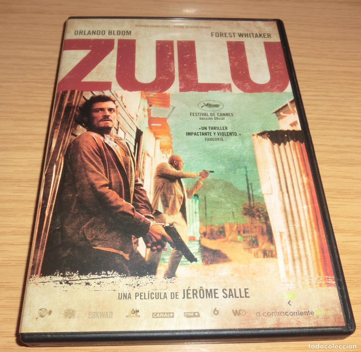 Cine: DVD ZULU - FOREST WHITAKER / ORLANDO BLOOM (DE COLECCIONISTA - PERFECTO ESTADO - UN SOLO USO)