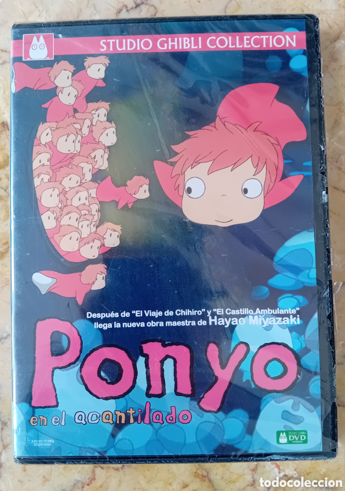 Cine: Pel&iacute;cula DVD - Ponyo En el acantilado - Studio Ghibli- precintada