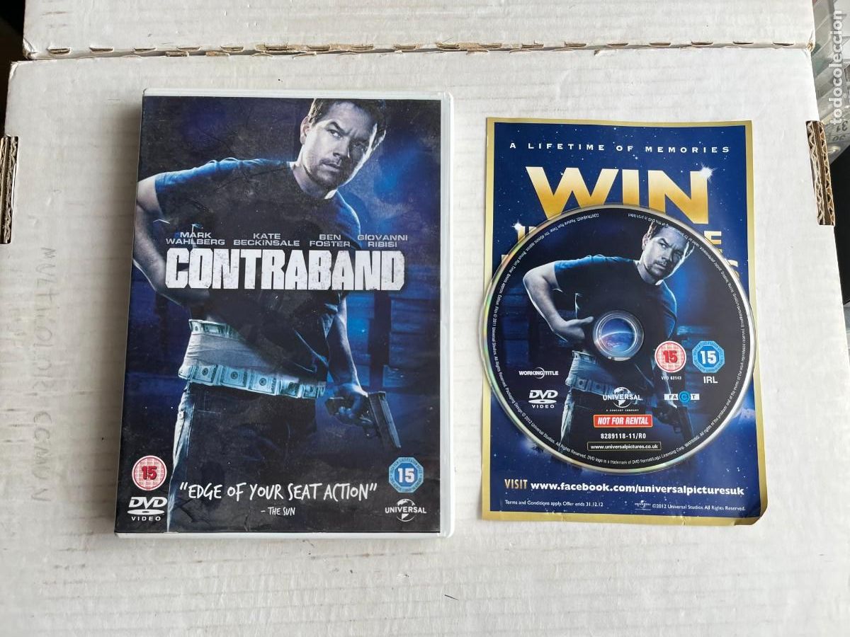 Cine: CONTRABAND - CAJA COLOR BLANCO - PELICULA DVD KREATEN INGLES