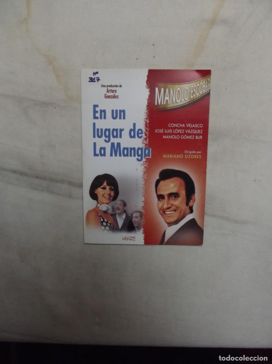 Cine: DVD EN UN LUGAR DE LA MANGA CON MANOLO ESCOBAR ( SOBRE DE CARTON )