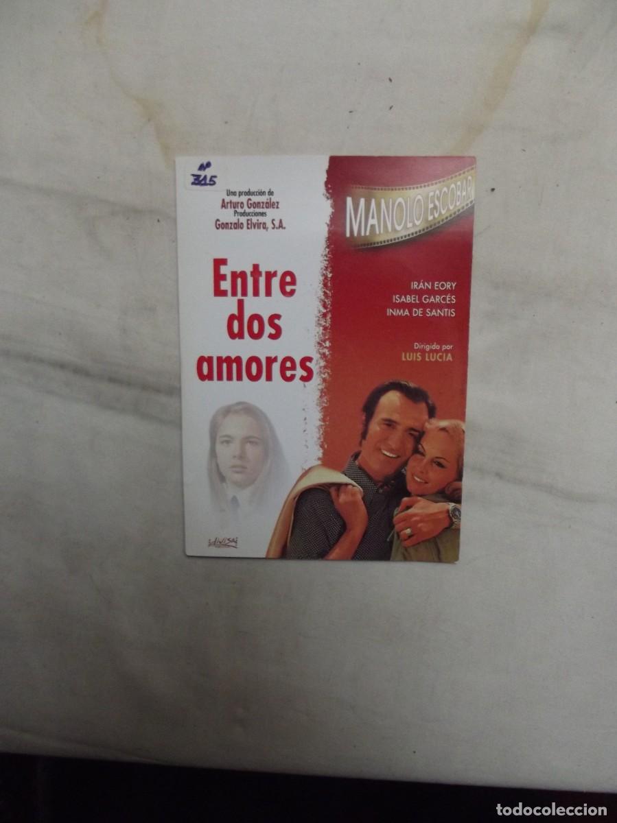Cine: DVD ENTRE DOS AMORES CON MANOLO ESCOBAR ( SOBRE DE CARTON )