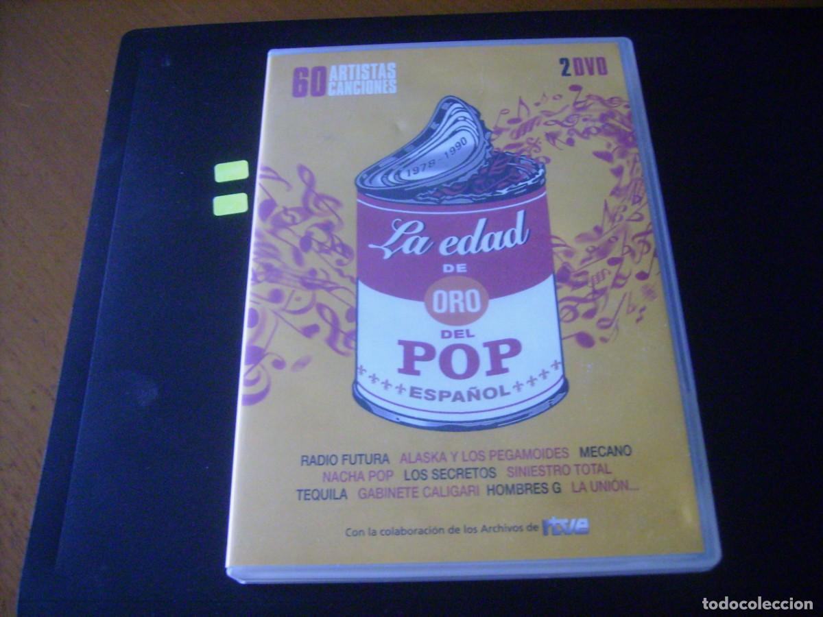 Cine: DVD - LA EDAD DE ORO DEL POP ESPA&Ntilde;OL - RADIO FUTUA - MECANO .......ED 2 DISCOS