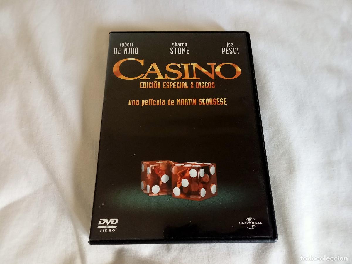 Cine: Casino Cine DVD Martin Scorsese Robert De Niro Sharon Stone Joe Pesci Edici&oacute;n Especial 2 DVD