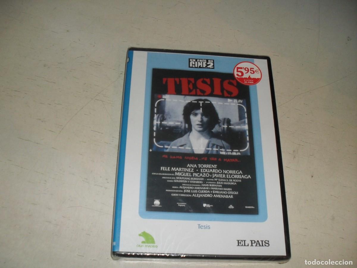 Cine: DVD UN PAIS DE CINE 2 N&ordm; 16:TESIS,DE ALEJANDRO AMENABAR,DE KIOSKO.EL PAIS,2004