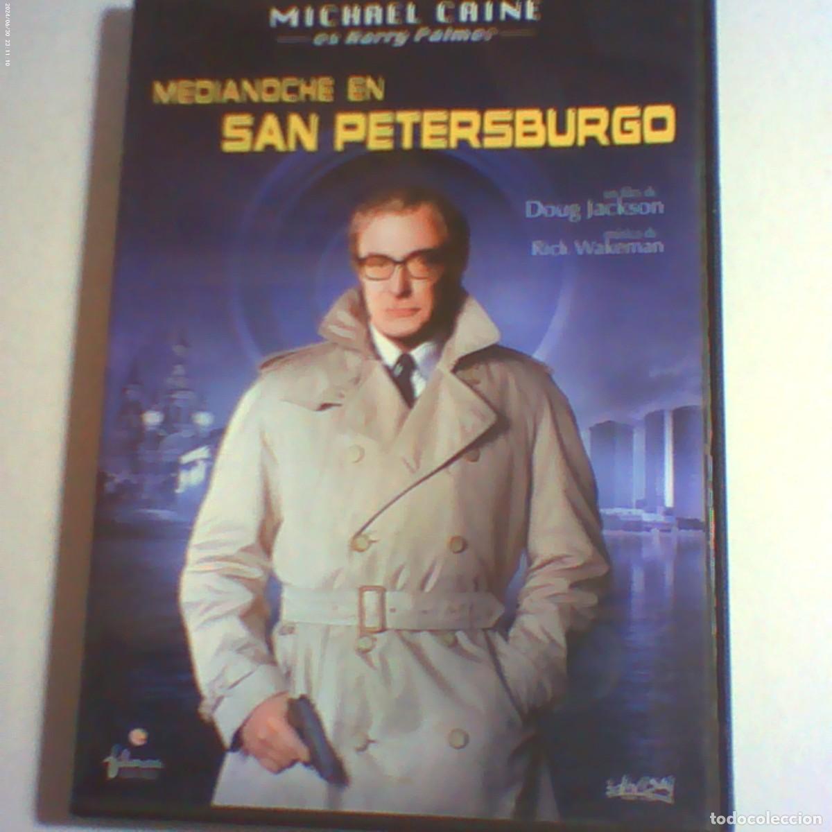 Cine: dvd medianoche en san petersburgo. michael caine. 86 min (seminueva)