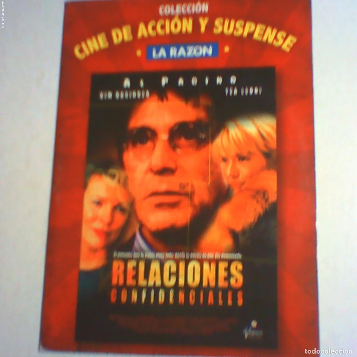Cine: dvd relaciones confidenciales. al pacino. kim basinger. tea leoni. 101 min caja cart&oacute;n (seminueva)