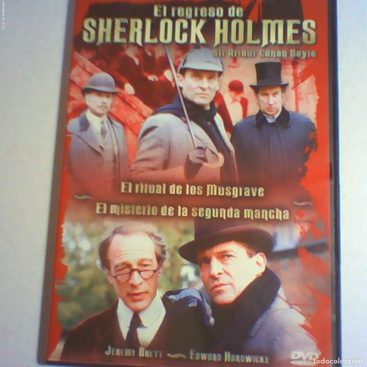 Cinema: dvd regreso sherlock holmes. el ritual de los musgrave. el misterio de la segunda mancha caja fina