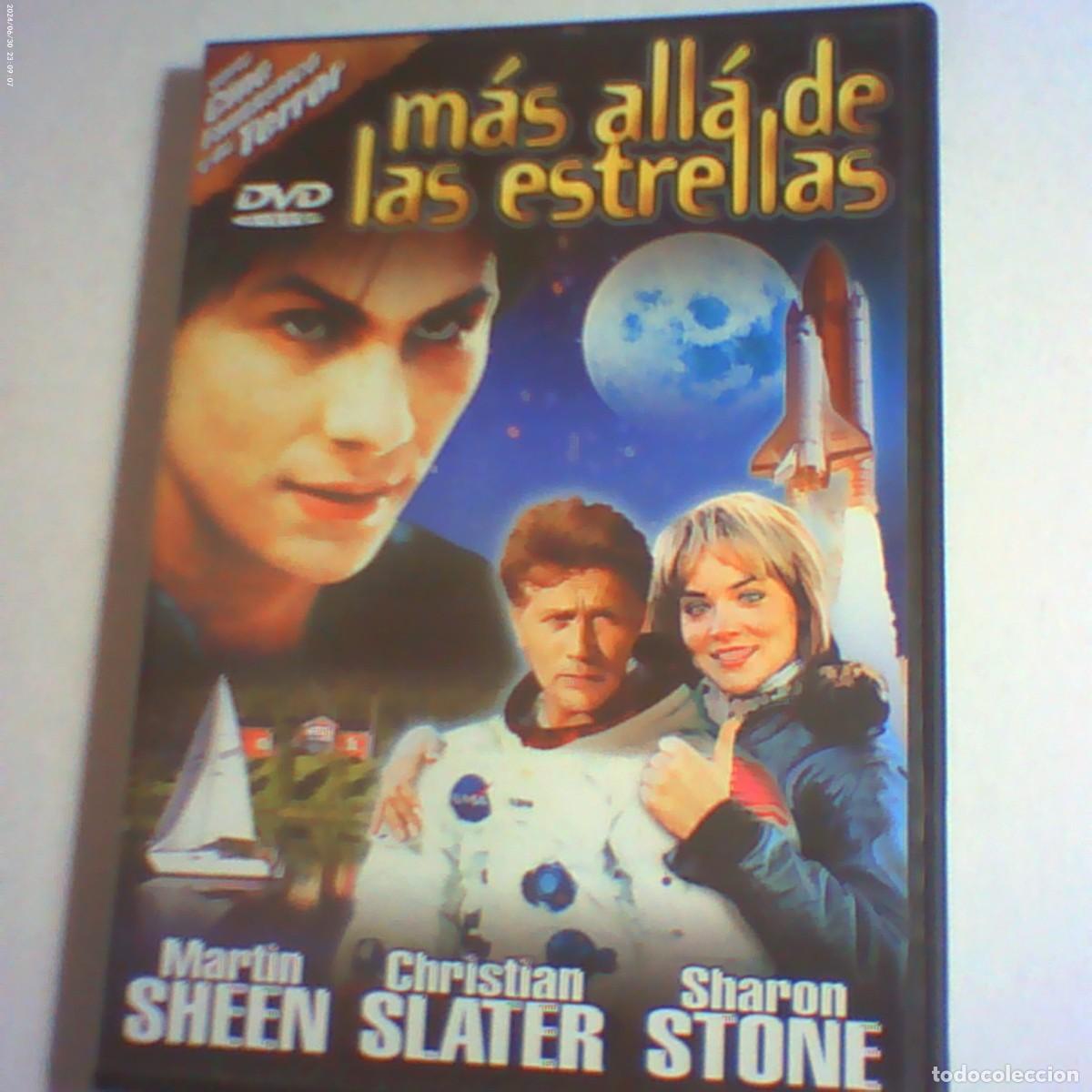 Cine: dvd m&aacute;s all&aacute; de las estrellas. martin sheen. christian slater. sharon stone. 94 min (seminueva)