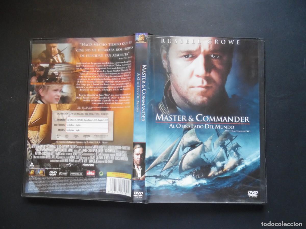 Cine: Master & Commander. Al otro lado del mundo, de Peter Weir con Russell Crowe