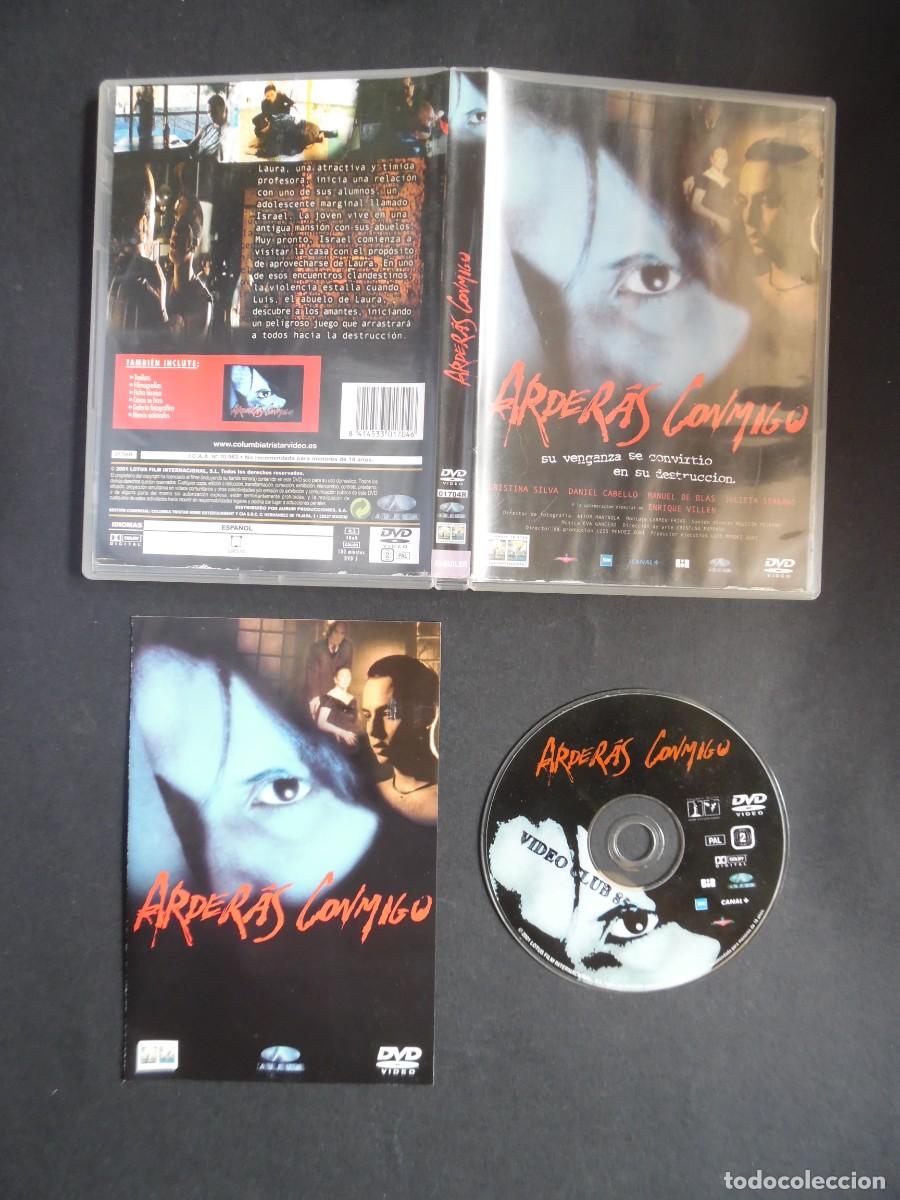 Cine: Arder&aacute;s conmigo (2002), de Miguel &Aacute;ngel S&aacute;nchez con Cristina Silva, Julieta Serrano, Enrique Vill&eacute;n